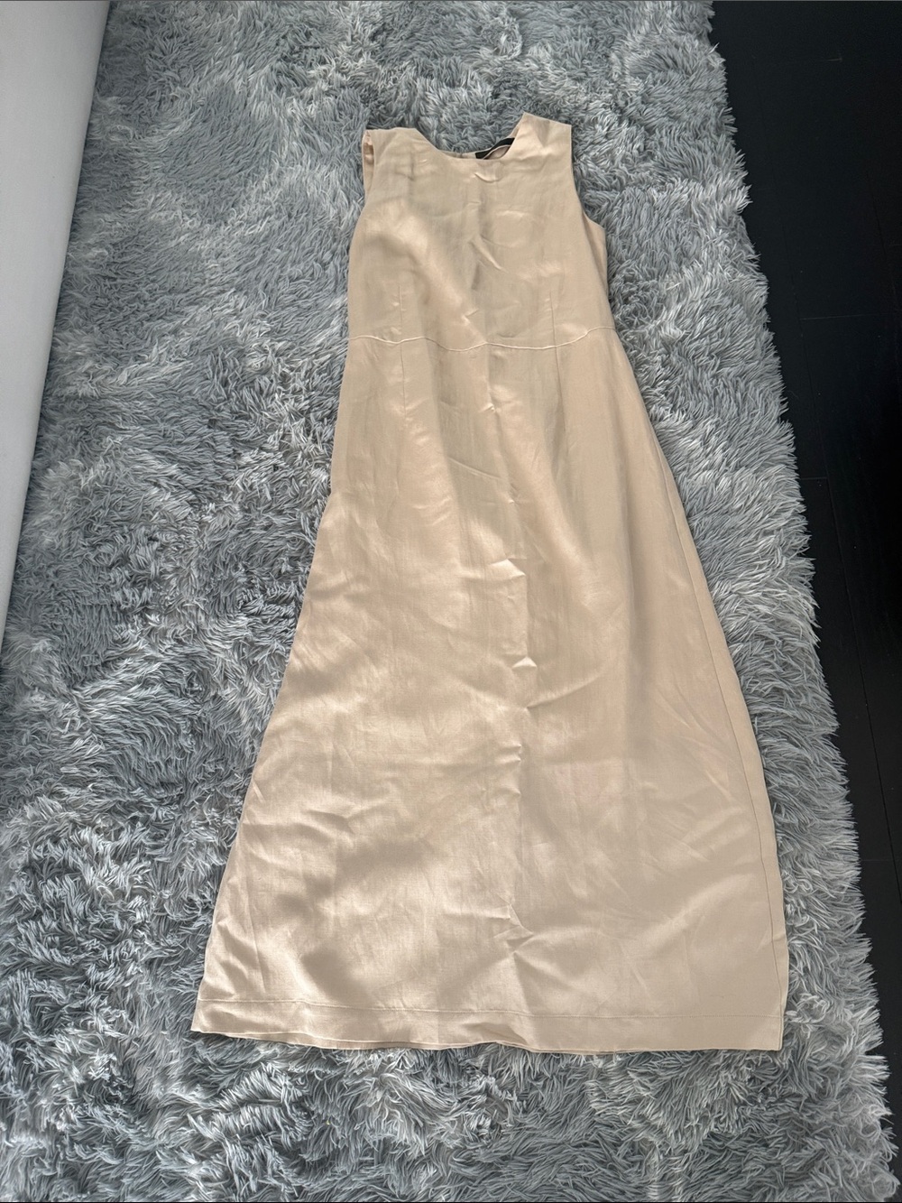 Jenni Kayne Sleeveless Cream Maxi Dress